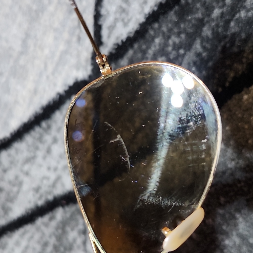 UNISEX RAY BAN AVIATOR GRADIENT METAL MATTE GOLD BROWN LENSES & CASE PRI… - Picture 6 of 12